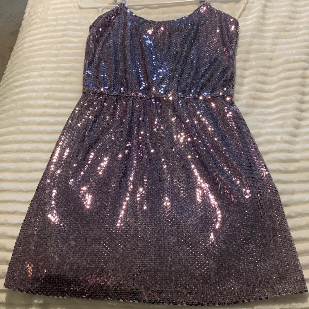 Sparkly dress size small cinched waist